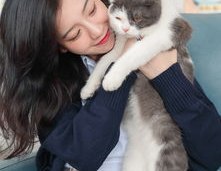小姐姐戴猫头头套图片,小姐姐戴猫头套，可爱指数爆表